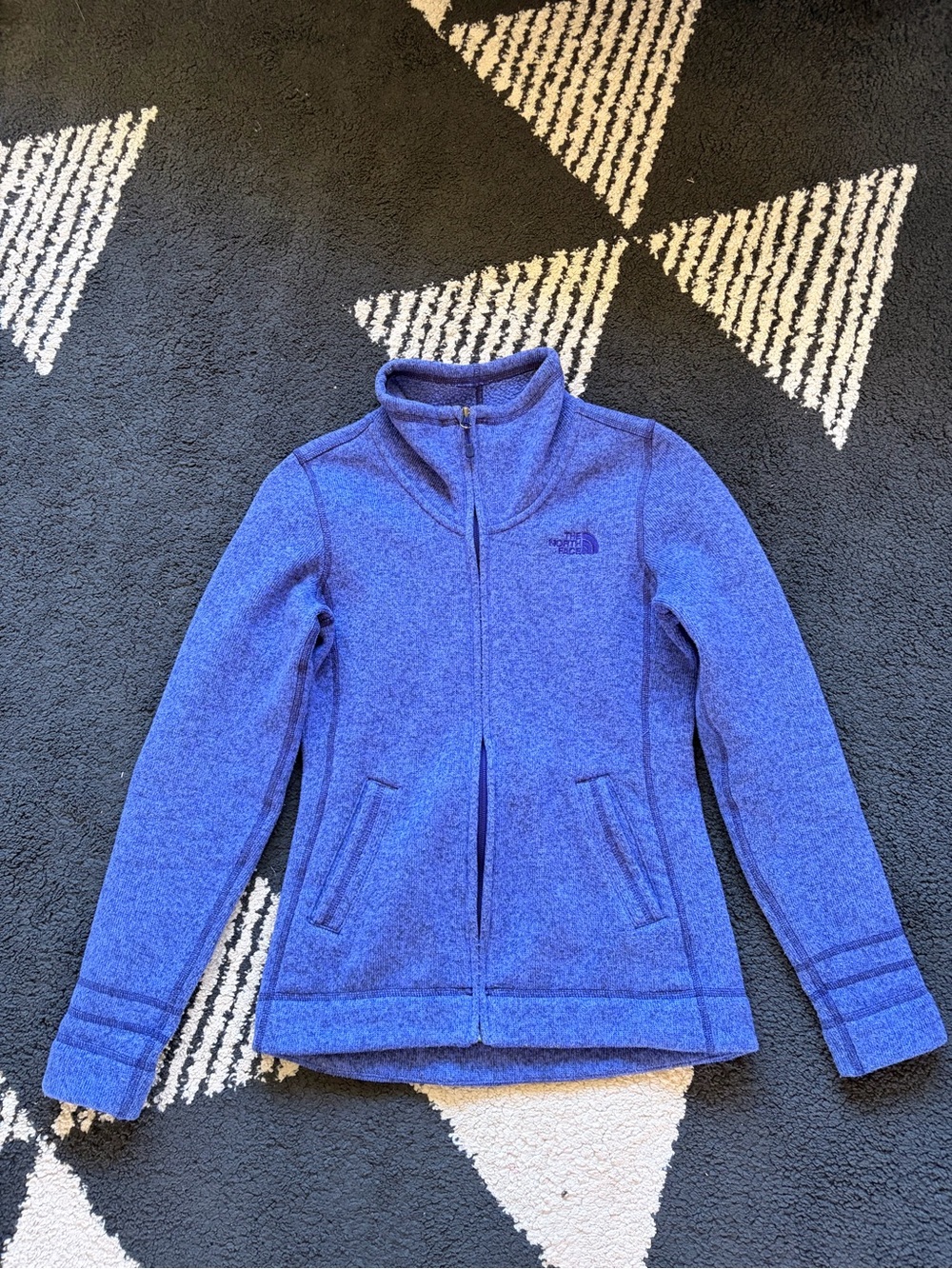 The North Face Women’s Purple Full-Zip Fleece Jacket